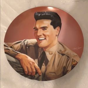 Elvis Presley plate